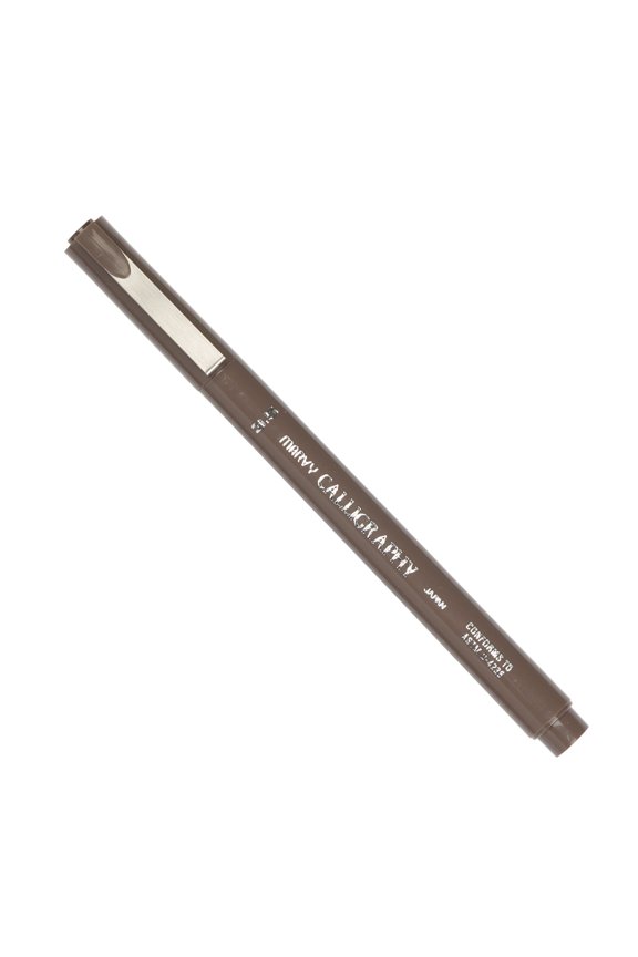 Calligraphy Pens, 3.5 mm, Brown, 2/Pack
