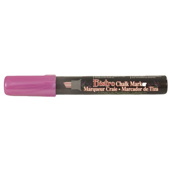 Marvy Uchida Chisel Tip Chalk Marker, Violet Red, 1/Pack