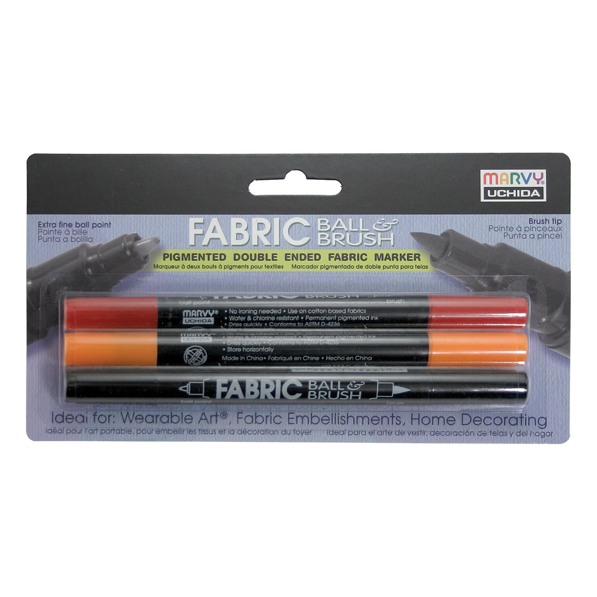 Uchida - Fabric Brush Marker - Black