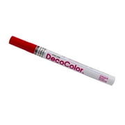 Marvy Uchida Fine Line Opaque Paint Marker, Red, 1/Pack