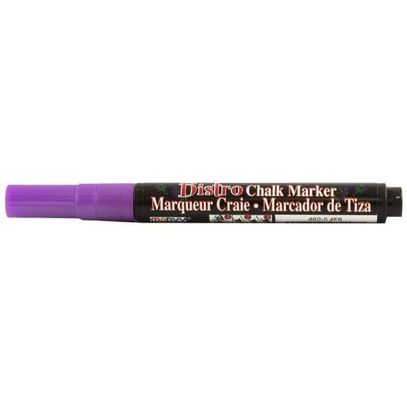 Marvy Uchida Fine Point Chalk Marker, Violet, 1/Pack
