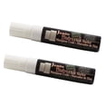 thumbnail image 1 of Marvy Uchida Jumbo Point Chalk Markers, White, 2/Pack, 1 of 2