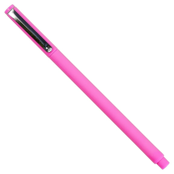 Marvy Uchida Le Pen Felt Pen Fine Tip Neon Pink Ink 2/Pack (76530911A)