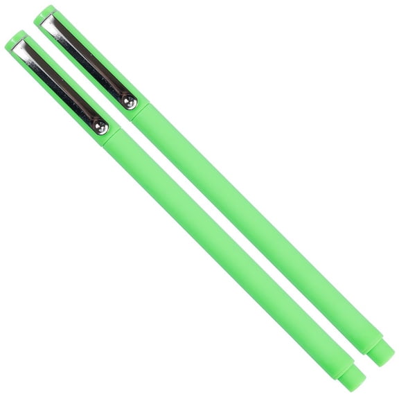 Marvy Uchida Le Pens, Neon Green, 2/Pack