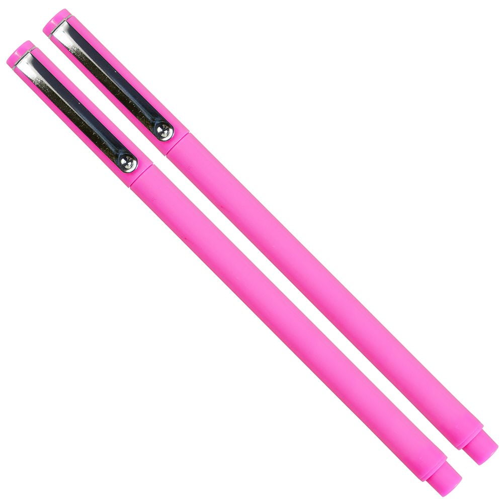 Marvy Uchida Le Pens, Neon Pink, 2/Pack