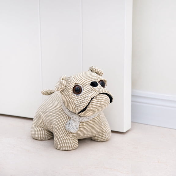 Marwood Cute Door Stopper Decorative Door Stops for Home and Office, Dog Weighted Interior Doorstop Fabric Stuffed Animal Door Stopper Floor Decorative