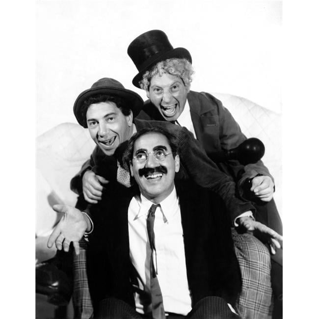 Marx Productions Marx Brothers The Chico Groucho & Harpo Pose for A Publicity Portrait ...