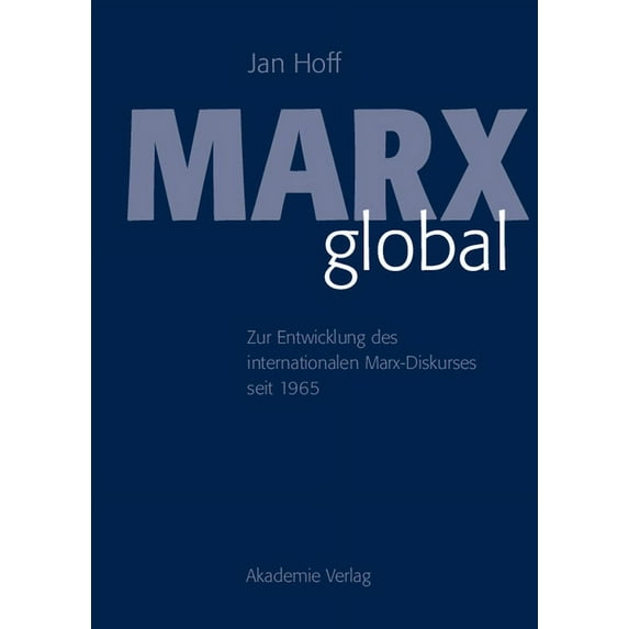 Marx global, (Hardcover)