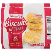 Mary B's Buttermilk Biscuits, Value Pack, 44 oz, 20 Count (Frozen)