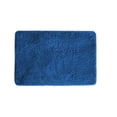 thumbnail image 1 of Mary Bath Mat, Soft Plush Shaggy Thick Fluffy Bathroom Rug, Non-slip Rubber Back, Water Absorbent - 17x24 Inch Navy, 1 of 4