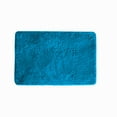 thumbnail image 1 of Mary Bathroom Rug, Luxury Soft Plush Shaggy Thick Fluffy Microfiber Bath Mat, Non-slip Rubber Back, Floor Mat Water Absorbent 17x24 Inch Turquoise, 1 of 3