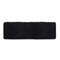 thumbnail image 1 of Mary Bath Mat, Soft Plush Shaggy Thick Fluffy Bathroom Rug, Non-slip Rubber Back, Water Absorbent - 20x60 Inch Black, 1 of 4