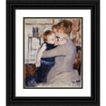 thumbnail image 1 of Mary Cassatt 20x23 Black Ornate Framed Double Matted Museum Art Print Titled: Mother and Child (1884-1894), 1 of 5