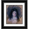thumbnail image 1 of Mary Cassatt 2x Matted 20x22 Black Ornate Framed Art Print 'Sketch of Francois', 1 of 2