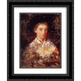 thumbnail image 1 of Mary Cassatt 2x Matted 20x24 Black Ornate Framed Art Print 'Head of a Young Girl', 1 of 2