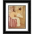 thumbnail image 1 of Mary Cassatt 2x Matted 20x24 Black Ornate Framed Art Print 'The Coiffure study', 1 of 2