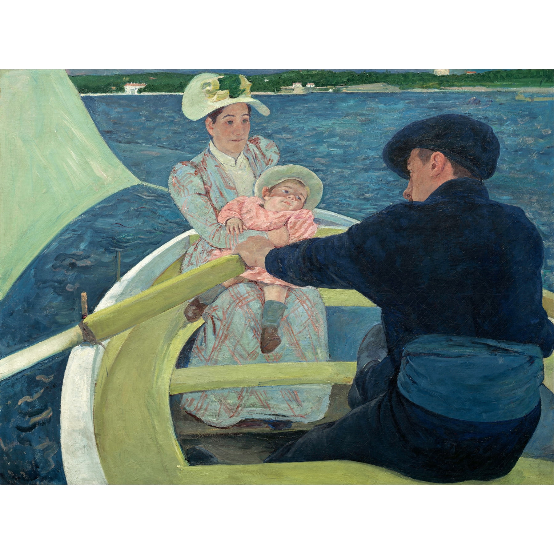 Mary Cassatt The Boating Party Extra Large Art Print Wall Mural Poster ...