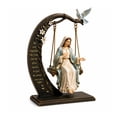 thumbnail image 1 of Mary Cradle Swing Figurine, Crescent Arch Devotional Sculpture for Table Shelf Prayer Room and Faith Inspired Home Decor, 1 of 8