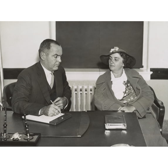 Mary Creighton Questioned By Nassau County Police History (24 x 18)