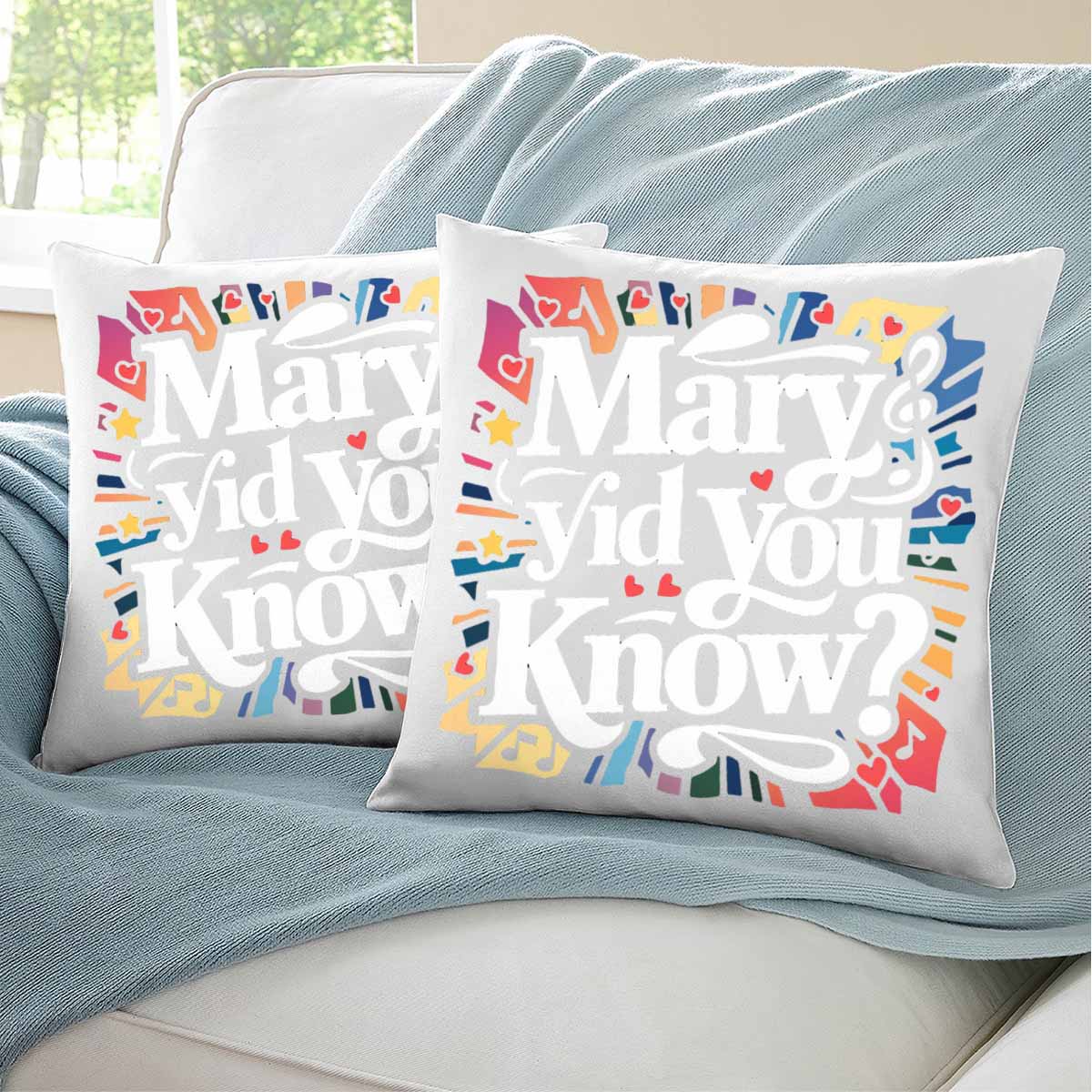 Mary, Did You Know? Christian Faith Christmas Sweapillow case