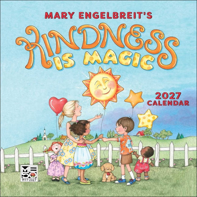 Mary Engelbreit's Kindness Is Magic 2027 Mini Wall Calendar, (Paperback)
