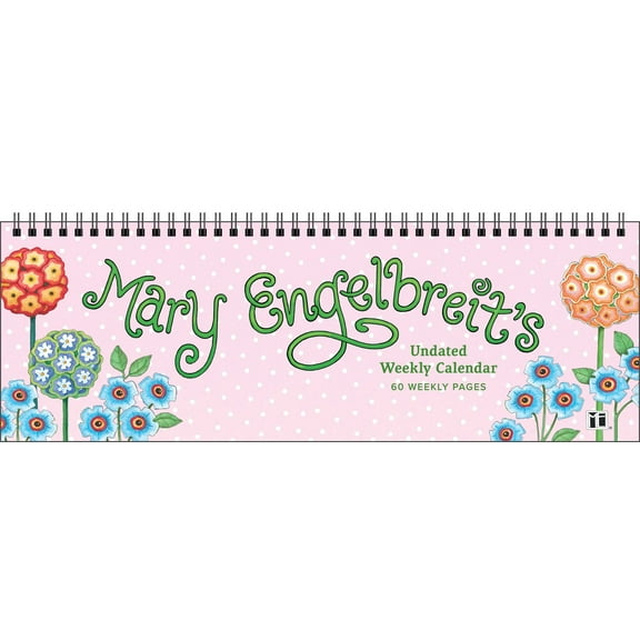 Mary Engelbreit's Undated Weekly Desk Pad Calendar (Calendar)