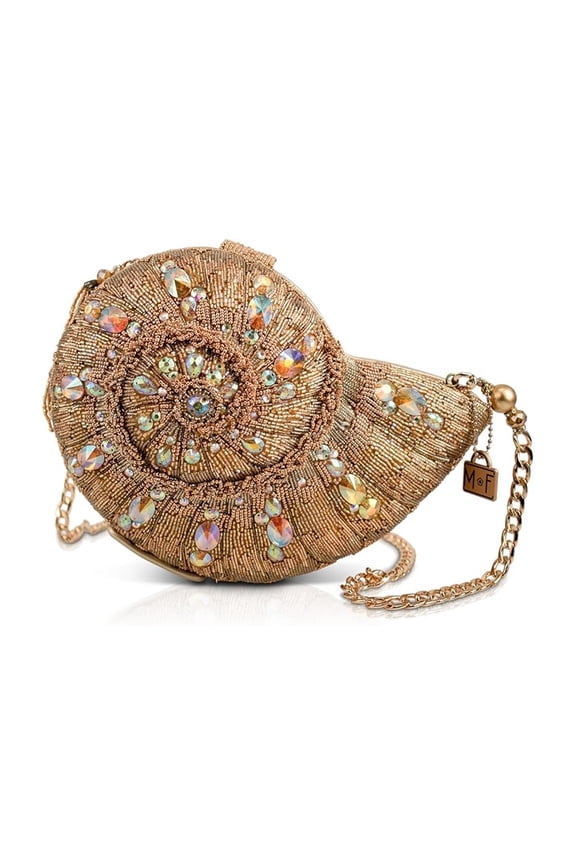 Gold Coast Crossbody Handbag Nautilus Mermaid Jewelry Bag Purse NEW
