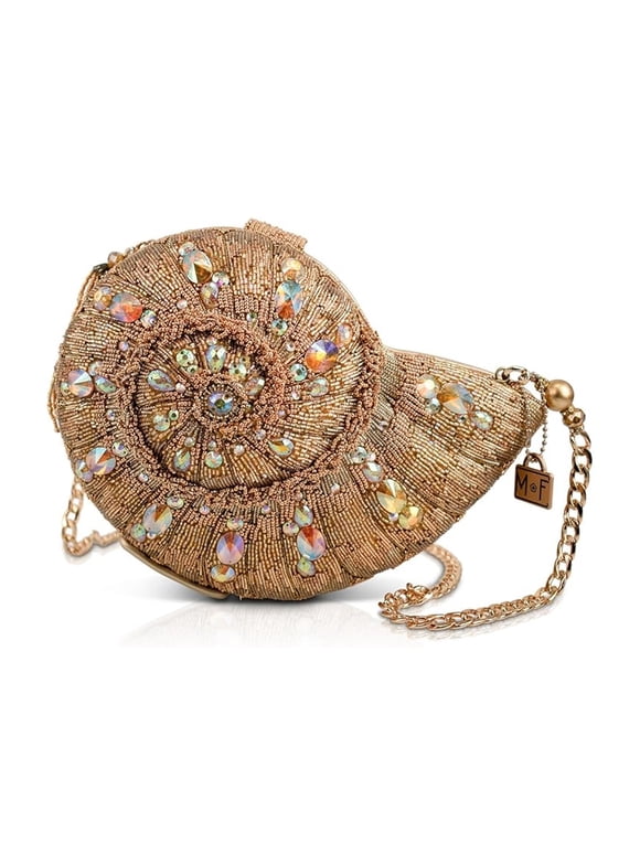 Gold Coast Crossbody Handbag Nautilus Mermaid Jewelry Bag Purse NEW