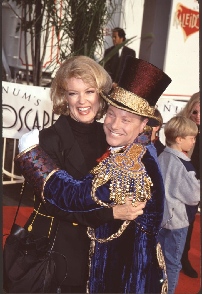Mary Hart Hugging Ringleader At Barnum'S Child Charity Photo Print (16 ...