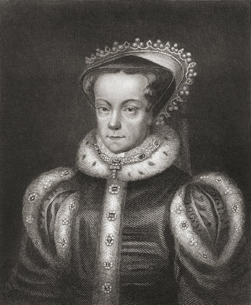 Mary I 1516 Canvas Art - Ken Welsh Design Pics (28 x 34)
