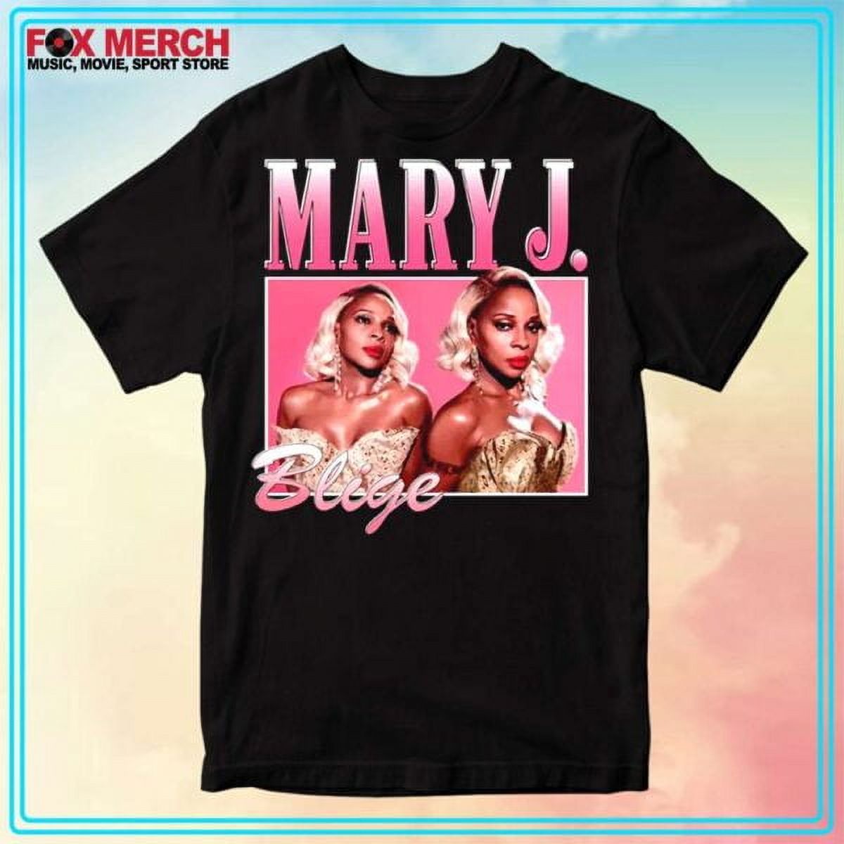 T-shirt Homme Mary Jane Taille L - Coton Noir 213g - Parfait état, Licence Premium Goods