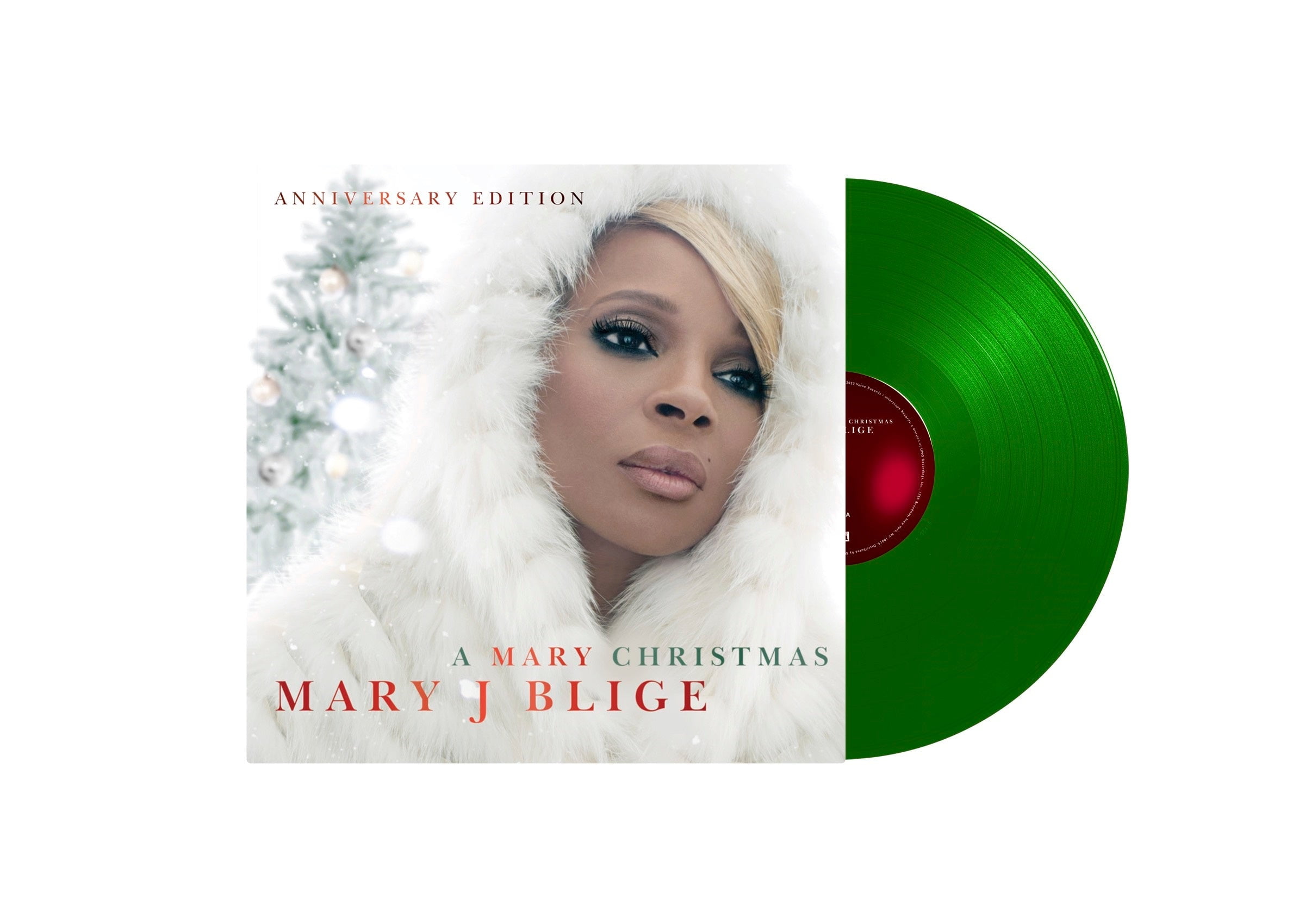 Mary J. Blige - A Mary Christmas: Anniversary Edition [Indie Exclusive Limited Edition Translucent Green 2 LP]