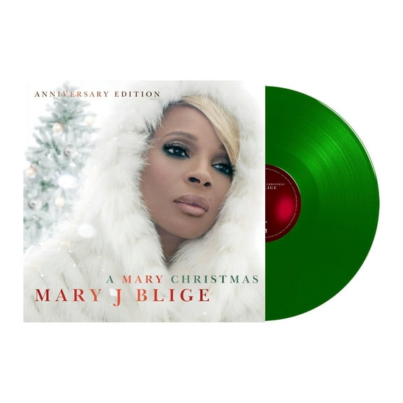 Mary J. Blige - A Mary Christmas: Anniversary Edition [Indie Exclusive Limited Edition Translucent Green 2 LP]