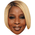 thumbnail image 1 of Mary J Blige (Bob Cut) Flat Cardboard Face, 1 of 5