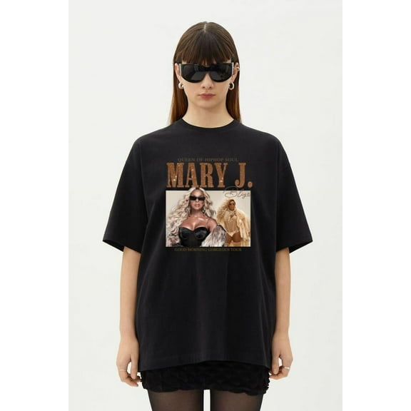 Mary J Blige Good Morning Gorgeous Tour MJB Concert T-Shirt, for men & women, up to size 5XL