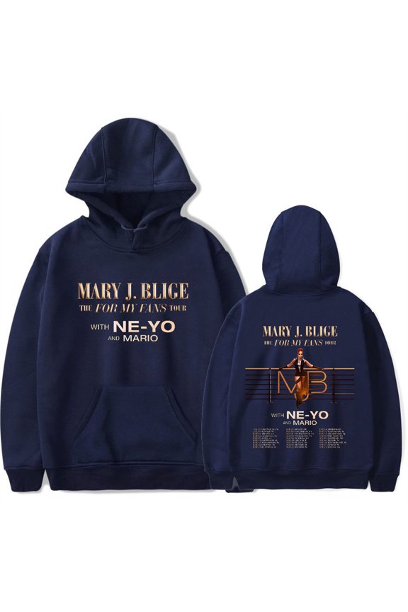 Mary J. Blige Hoodie Cosplay Pullover Unisex Sweatshirt Hip Hop Clothes Harajuku Tops