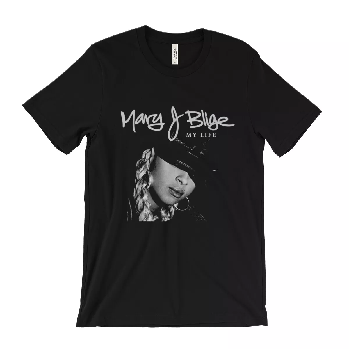 スウェット・トレーナー Mary J. Blige Official My Life 25th Anniversary Crew Sweat Mary J Blige - Mary J. Blige - My Life Crewneck (White