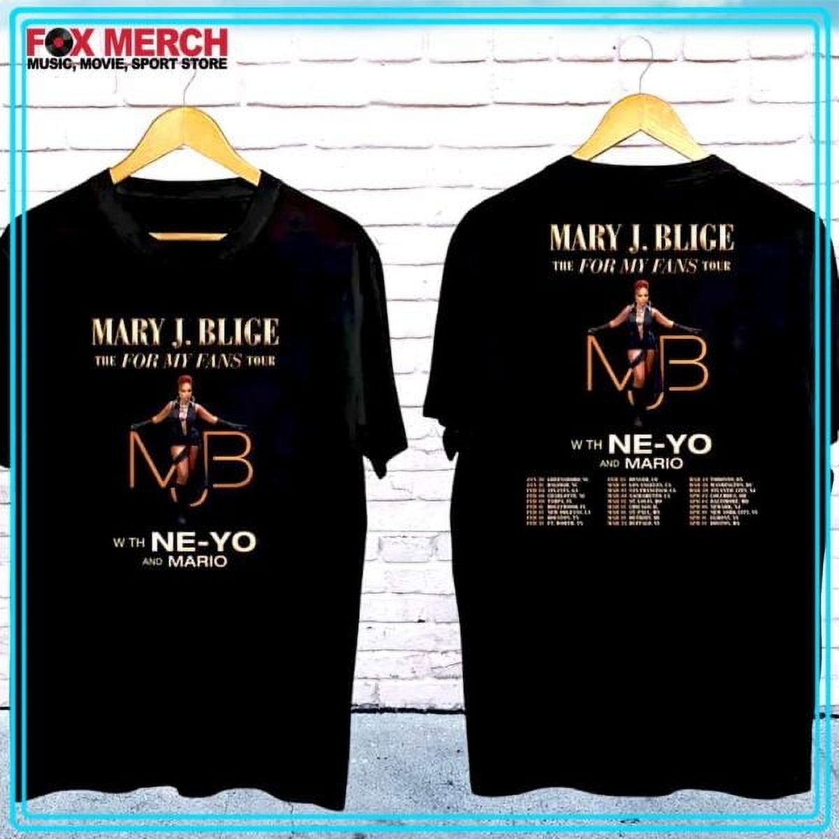 Mary J Blige The For My Fans Tour 2025 Music Unisex T-Shirt - Walmart.com