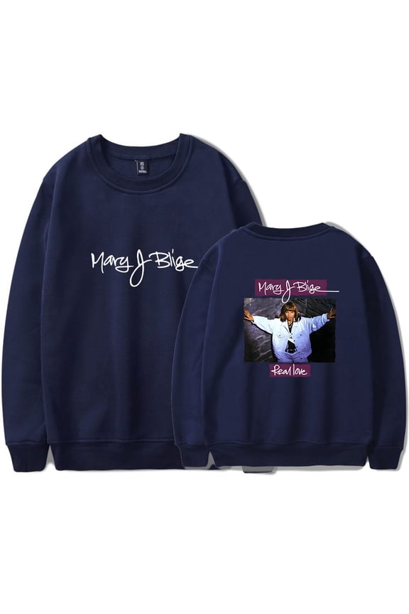 Mary J. Blige The For My Fans Tour 2025 Sweatshirt Unisex Fashion Casual Long Sleeve Pullover