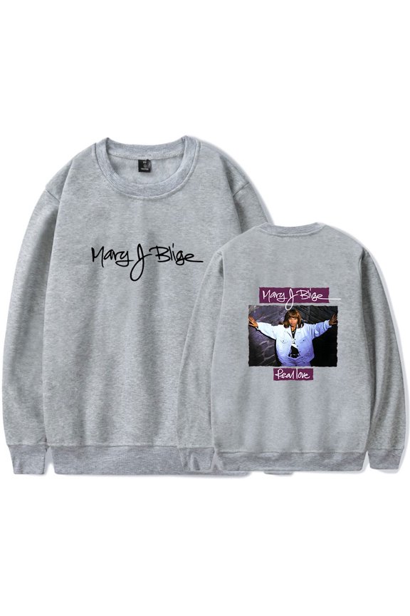 Mary J. Blige The For My Fans Tour 2025 Sweatshirt Unisex Fashion Casual Long Sleeve Pullover