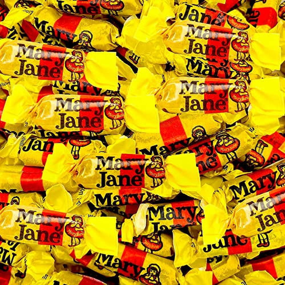 Mary Jane Candy, Peanut Butter Flavored Rolls, GlutenFree, 2Pound Bag