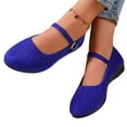 thumbnail image 1 of Mary Jane Flats for Women Dressy Comfortable Round Toe Ballet Flats Buckle Strap Retro Mary Jane Shoes Casual Dress Shoes for Women Womens Business Casual Shoes Office Shoes for Women Womens Shoes 40, 1 of 9