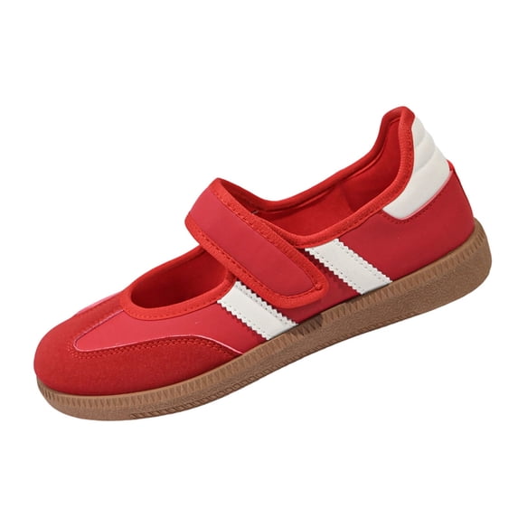 Mary Jane Sneakers for Women Retro Comfortable Fashion Casual Rhinestone Shoes Lightweight Non-Slip Tennis Walking Sneakers 39
