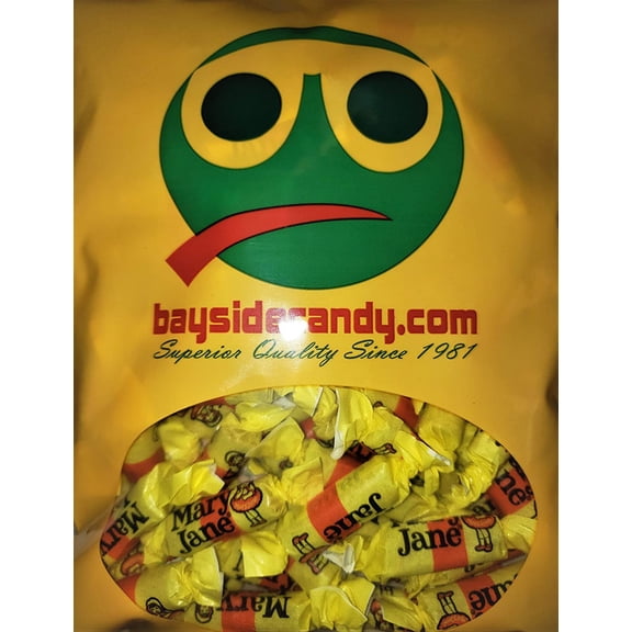 Mary Jane Taffy 2 pounds Wrapped Candy bulk Mary Jane Candy