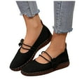 thumbnail image 1 of Mary Jane Women Flat Shoes Slip on Ballet Casual Shoes Comfortable Busniess Office Walking Work Loafers for Ladies, 1 of 6