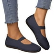 thumbnail image 1 of Mary Jane Women Flat Shoes Slip on Ballet Casual Shoes Comfortable Busniess Office Walking Work Loafers for Ladies, 1 of 8