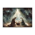 thumbnail image 1 of Mary & Joseph Birth of Jesus Gifts Canvas Painting Poster Wall Art Decorative Picture Prints Modern Decor 24x36inch(60x90cm), 1 of 13