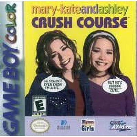 Restored Mary-Kate and Ashley: Crush Course - Nintendo Gameboy Color GBC (Refurbished)