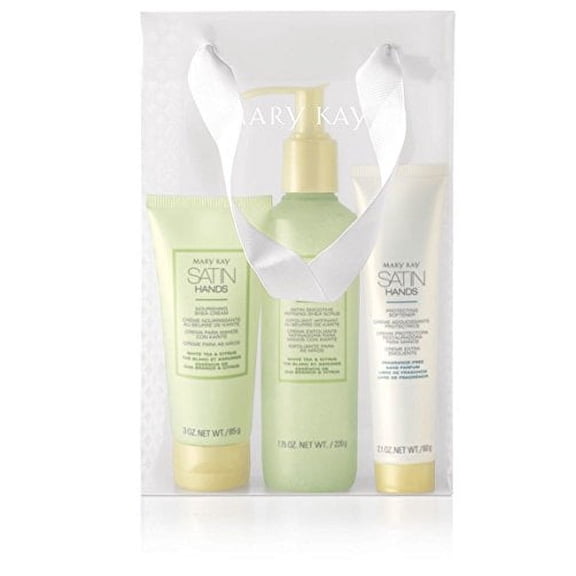 Mary Kay Satin Hands Pampering Set- White Tea & Citrus