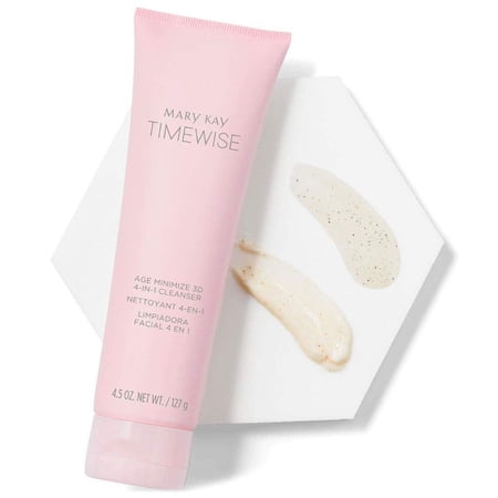 Mary Kay TimeWise Age Minimize 3D 4-in-1 Cleanser 4.5 oz / 127g - Normal to Dry Skin